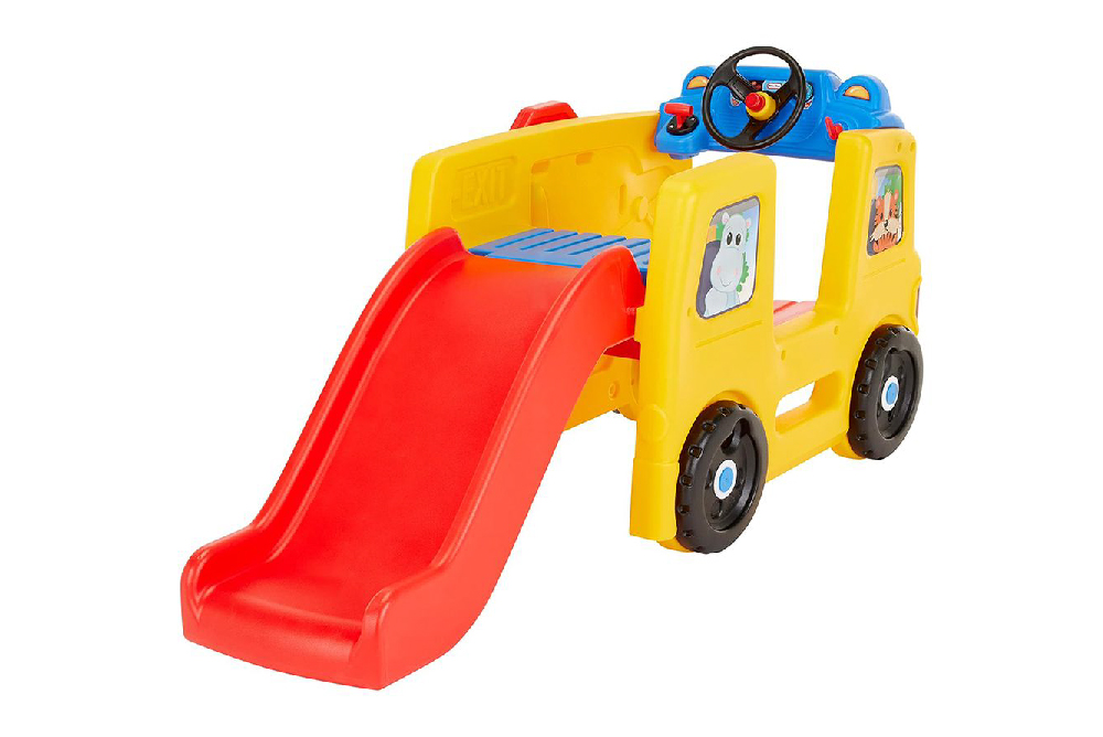 little tikes 小小校車溜滑梯